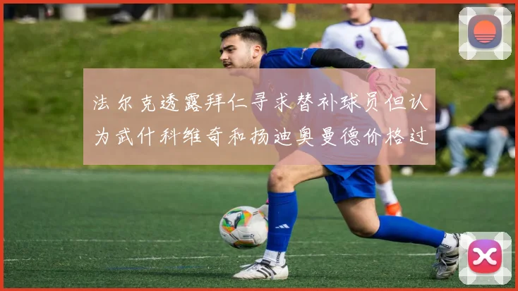 法尔克透露拜仁寻求替补球员但认为武什科维奇和扬迪奥曼德价格过高